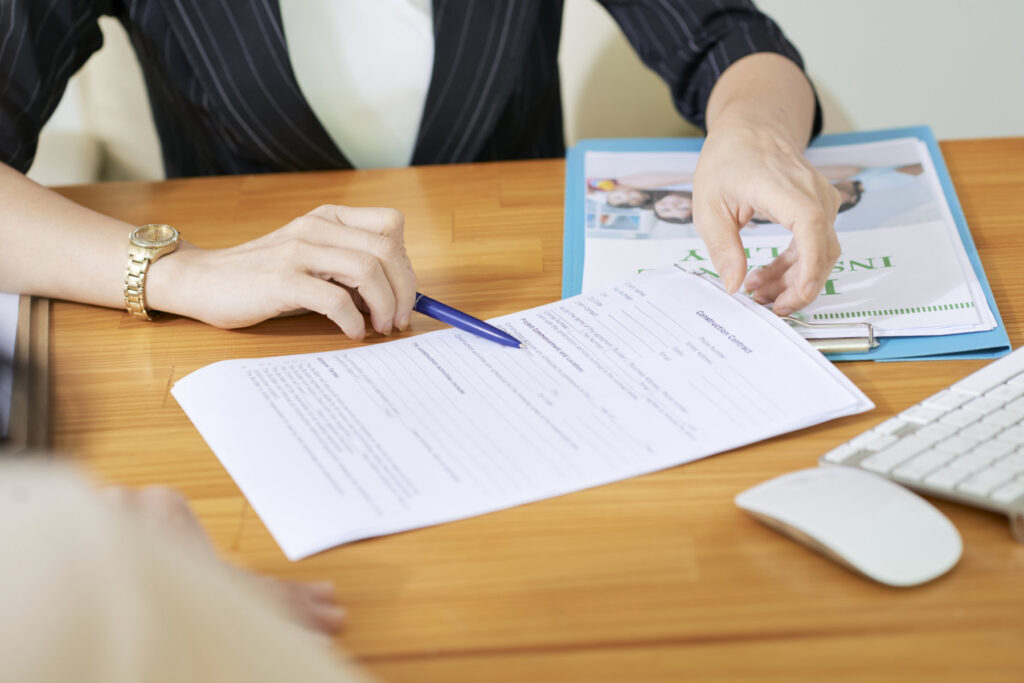 Legal document assistant explain the divorce paperwork