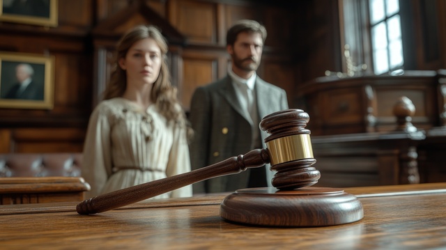 Courtroom, representing court orders used to amend a California birth certificate